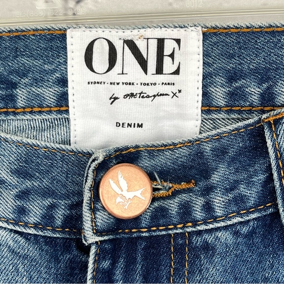 NWT One Teaspoon Lonely Boys Pacifica Destroyed Jeans Sz 28 - Picture 6 of 16